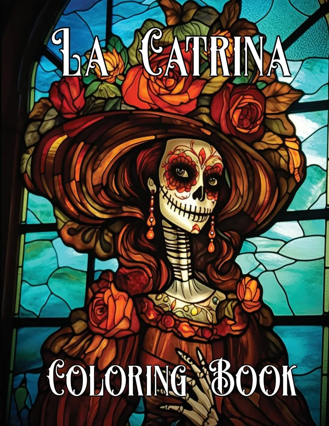 Cover: 9781998809356 | The Artistry of La Catrina Coloring Book | Día de Muertos | Designs