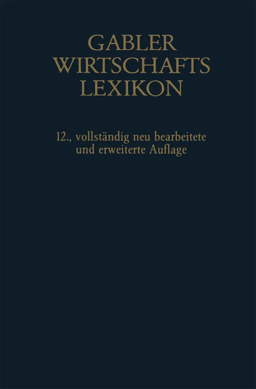 Cover: 9783409309356 | Gablers Wirtschafts Lexikon | Helmut Sellien (u. a.) | Taschenbuch