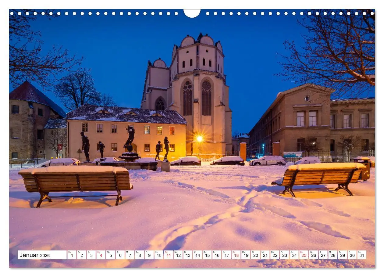 Bild: 9783457689356 | Halle-Saale - Die schönsten Ansichten (Wandkalender 2026 DIN A3...
