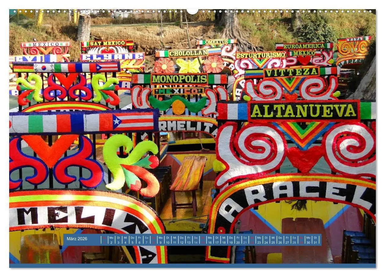 Bild: 9783516159356 | Mexiko - Land der Farben (hochwertiger Premium Wandkalender 2026...