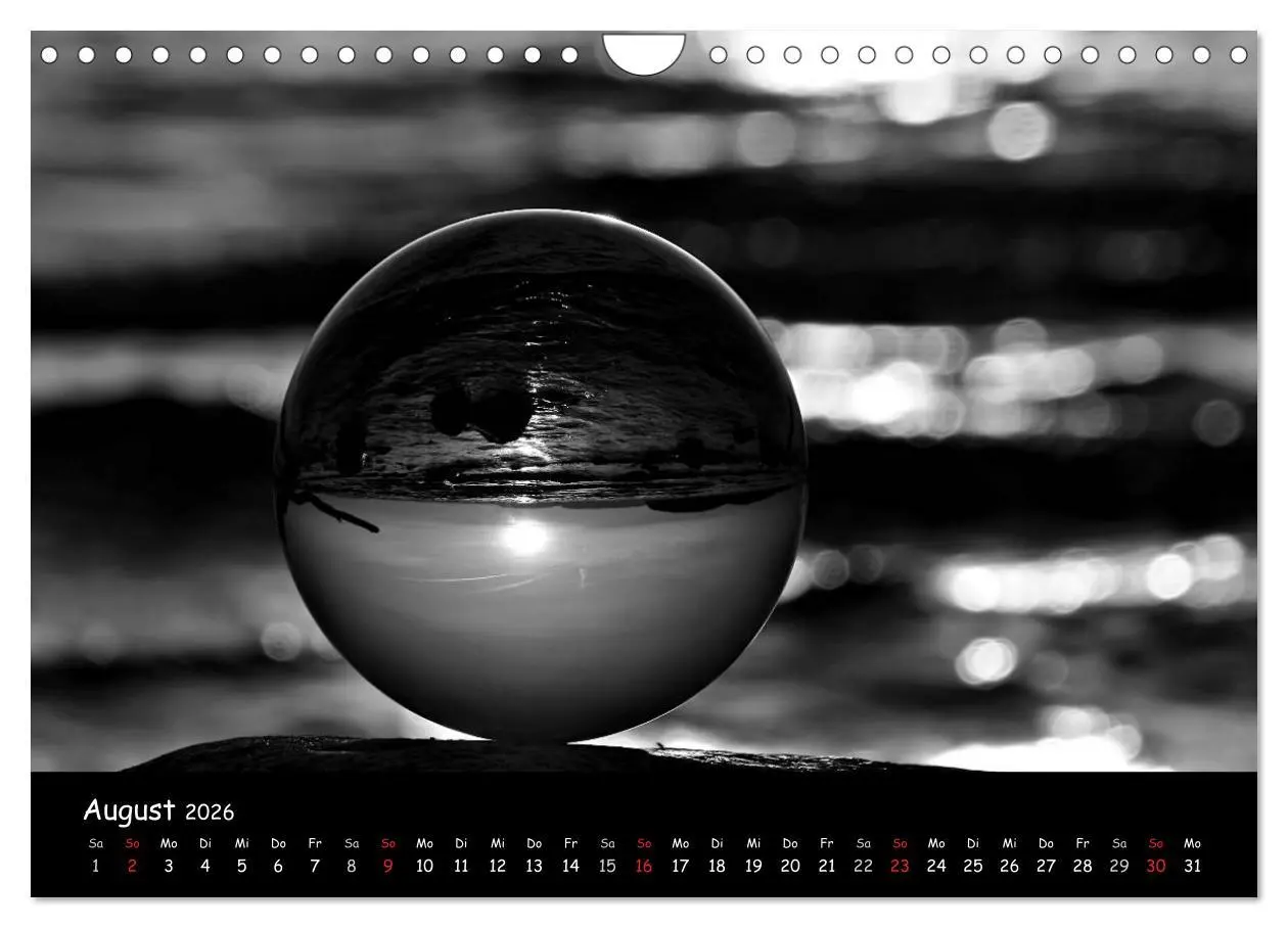 Bild: 9783516229356 | Rügen in schwarz-weiß (Wandkalender 2026 DIN A4 quer), CALVENDO...