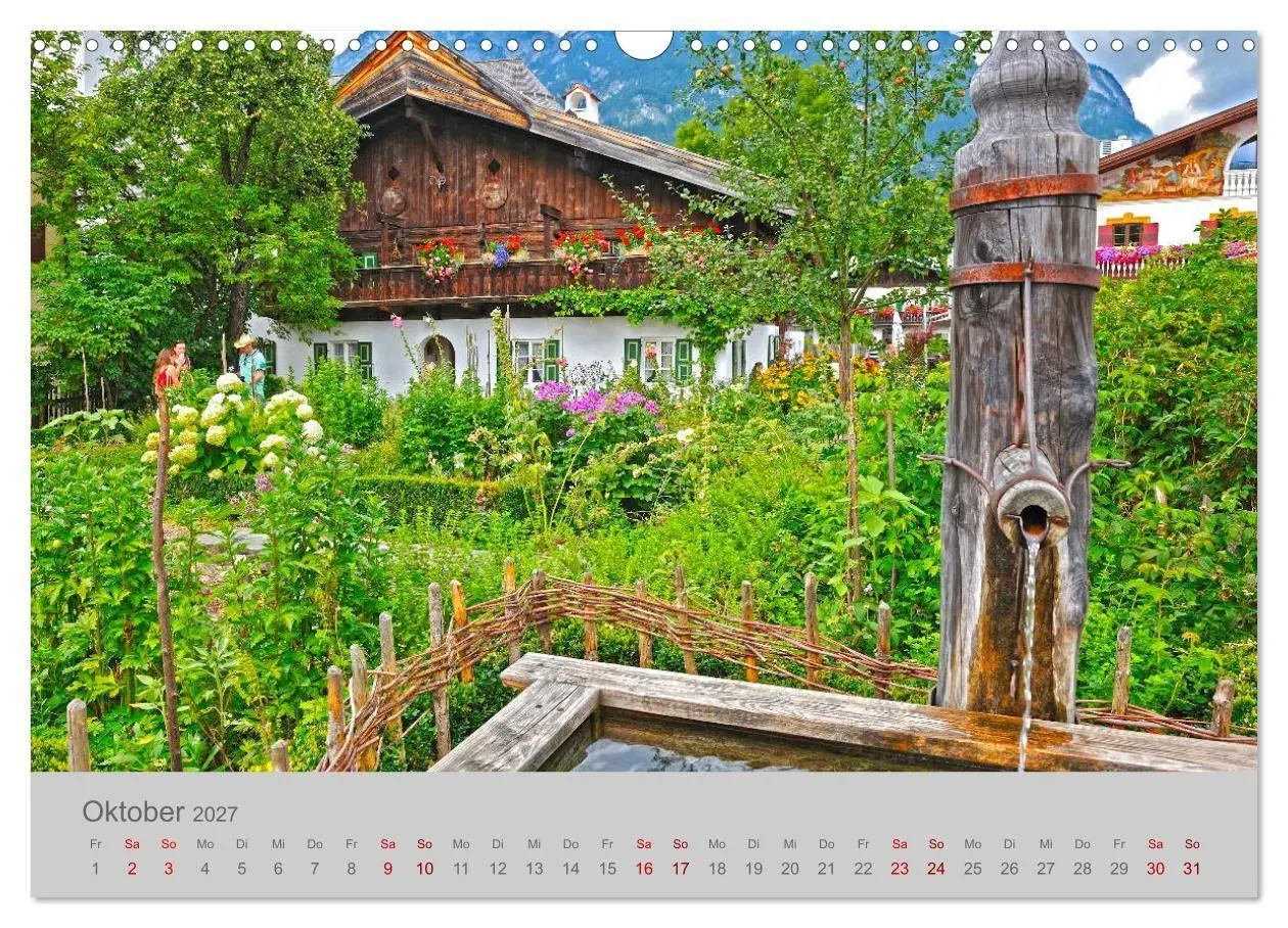 Bild: 9783569629356 | Garmisch-Partenkirchen Werdenfelser Land (Wandkalender 2027 DIN A3...