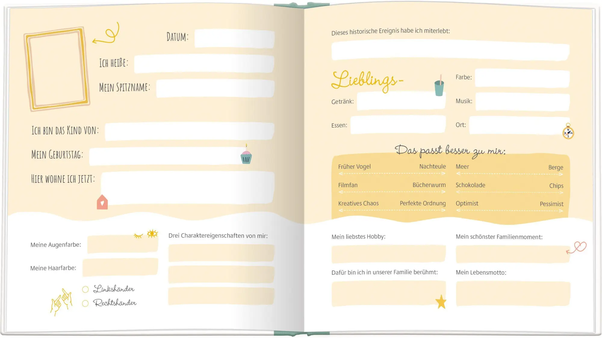 Bild: 9783766639356 | Das sind wir | Unser Familienbuch zum Ausfüllen &amp; Erinnern | Schirmer
