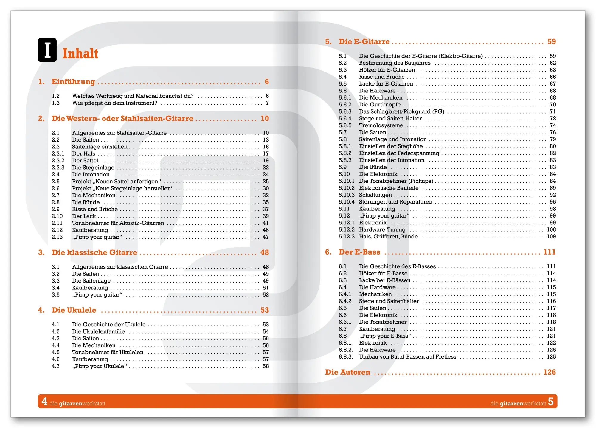 Bild: 9783802409356 | DIE GITARRENWERKSTATT | Werner Kozlik (u. a.) | Broschüre | 128 S.