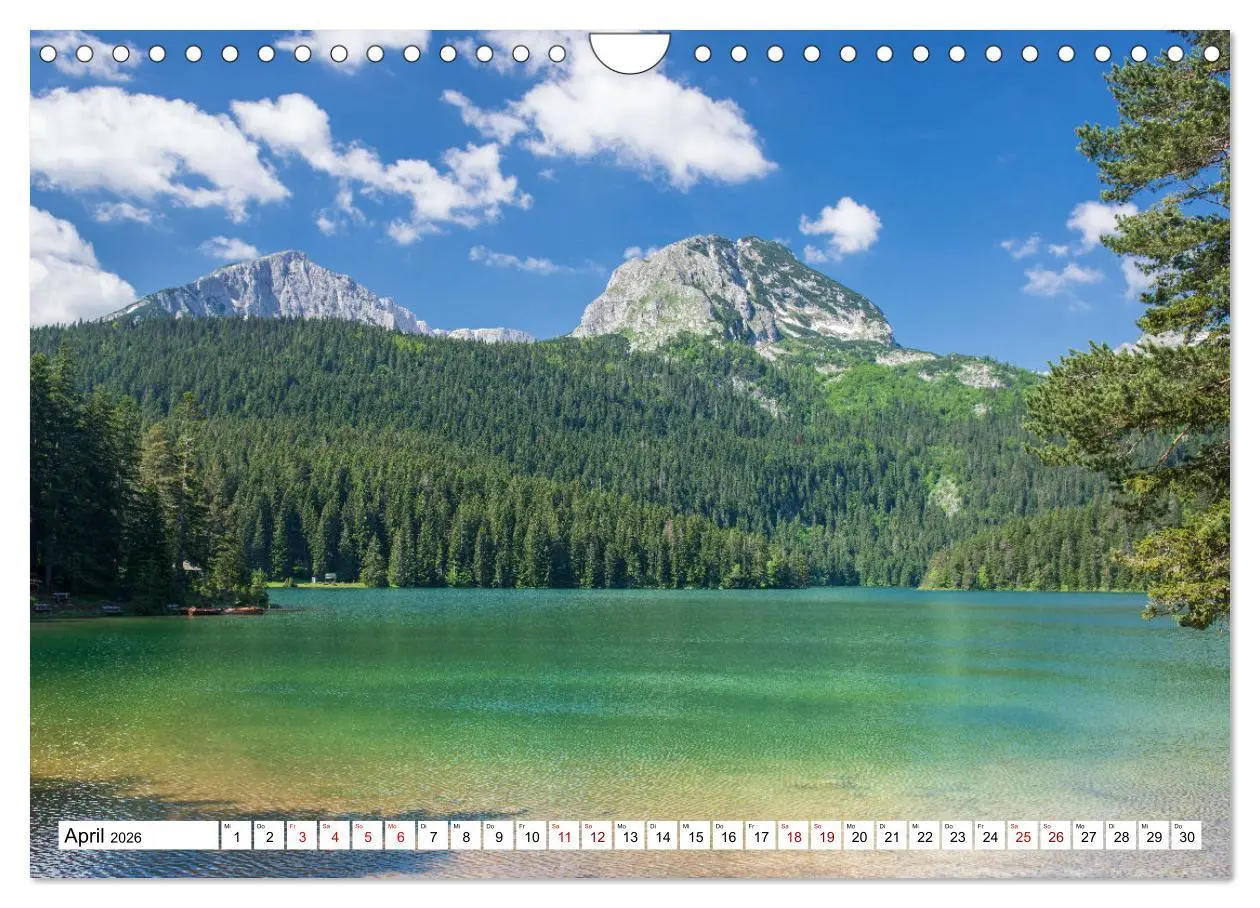 Bild: 9783457369456 | Montenegro - Das Land der schwarzen Berge (Wandkalender 2026 DIN A4...