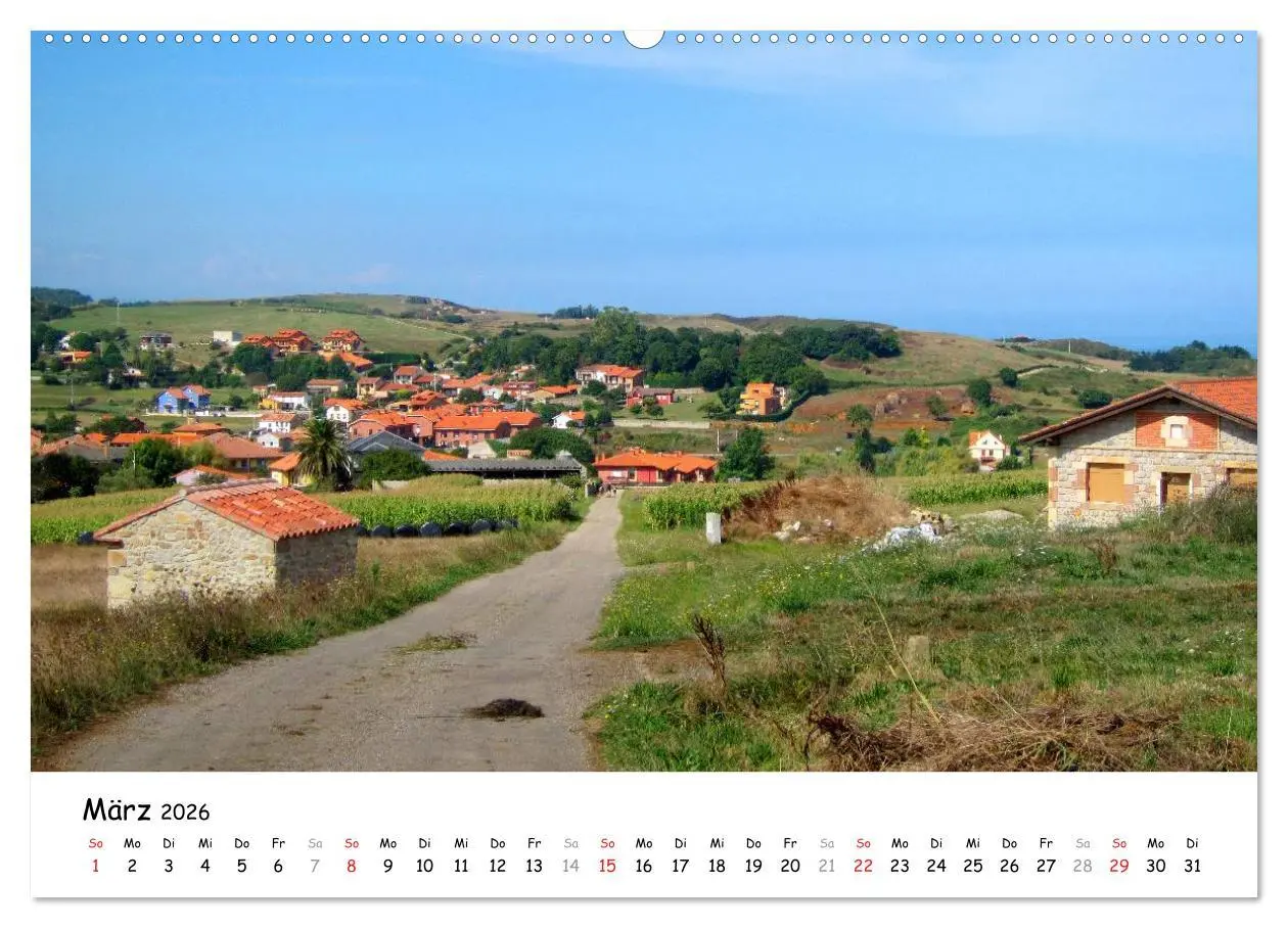 Bild: 9783516079456 | Camino del norte - Küstenweg (hochwertiger Premium Wandkalender...