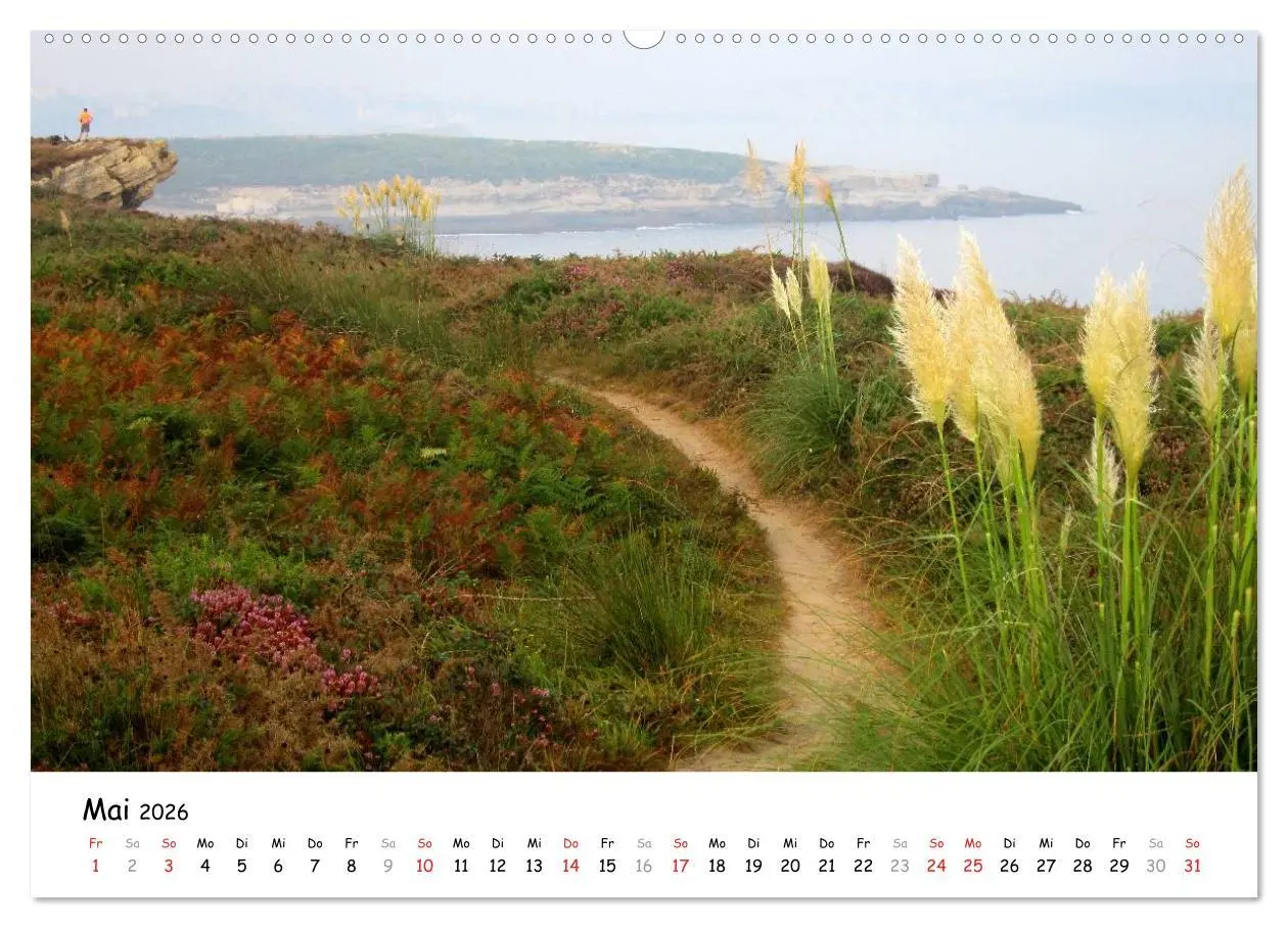 Bild: 9783516079456 | Camino del norte - Küstenweg (hochwertiger Premium Wandkalender...