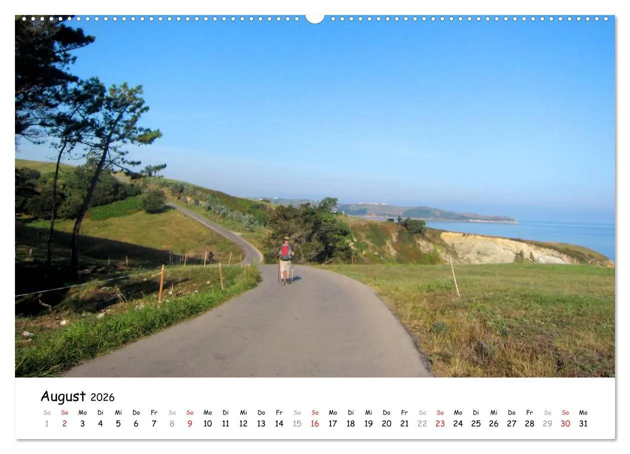 Bild: 9783516079456 | Camino del norte - Küstenweg (hochwertiger Premium Wandkalender...
