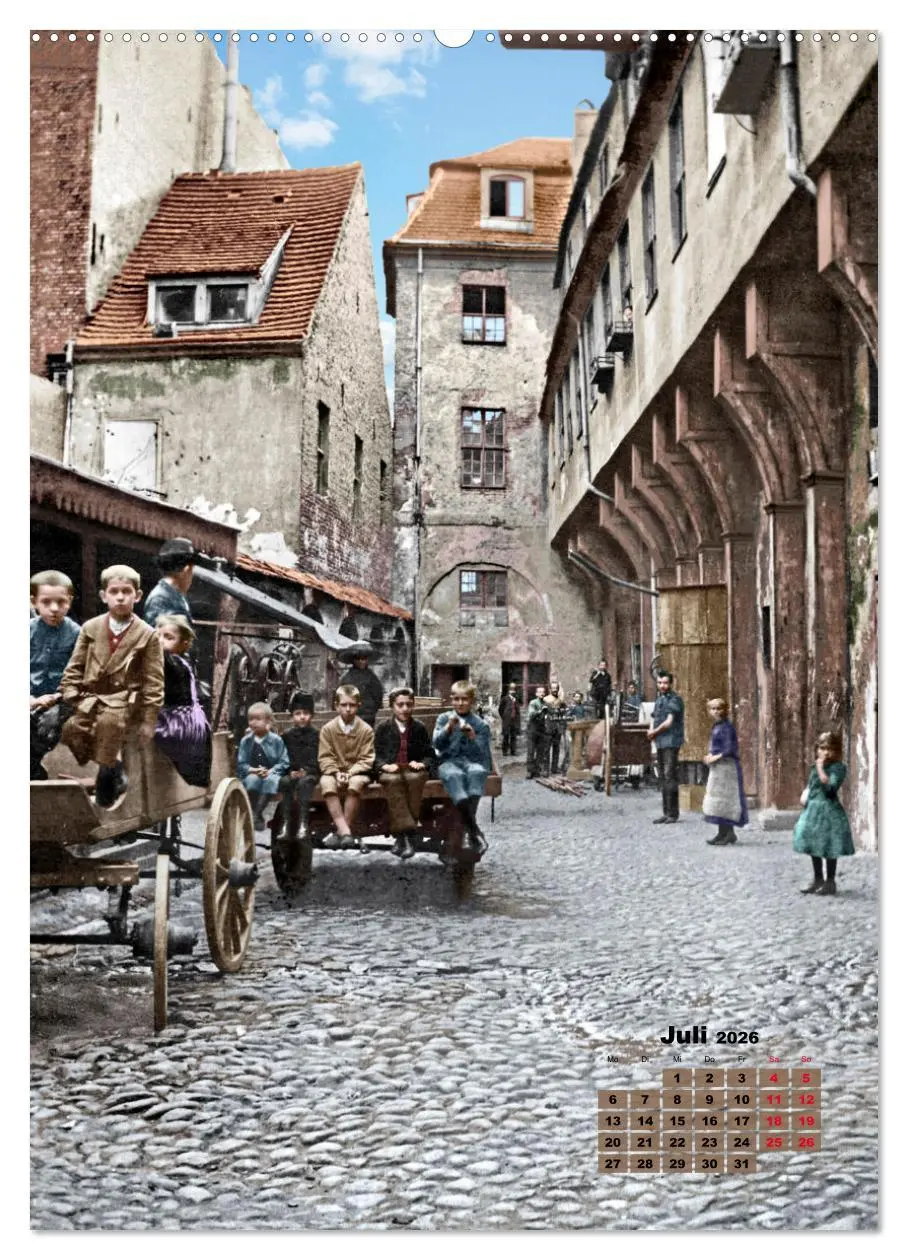 Bild: 9783516389456 | Alt Berlin nach Heinrich Zille in Farbe (Wandkalender 2026 DIN A2...