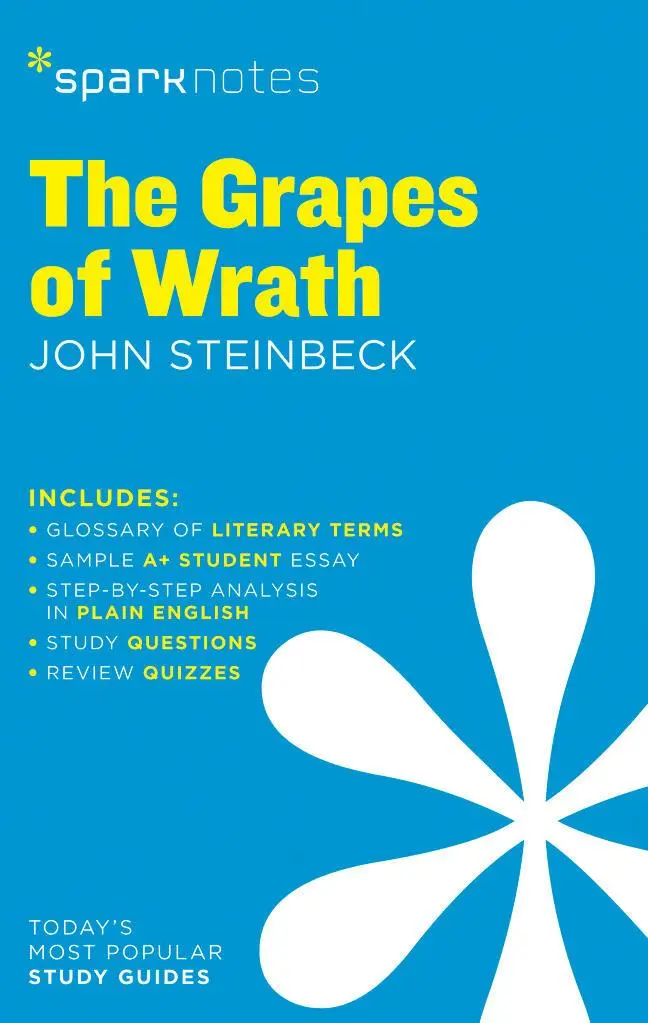 Cover: 9781411469556 | The Grapes of Wrath Sparknotes Literature Guide | Sparknotes (u. a.)