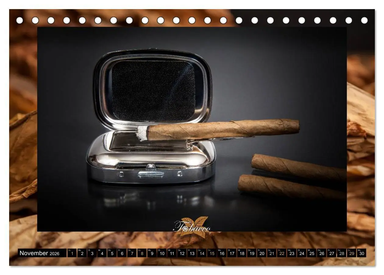 Bild: 9783457979556 | Tobacco - Genuss und Flair der Tabakkultur (Tischkalender 2026 DIN...