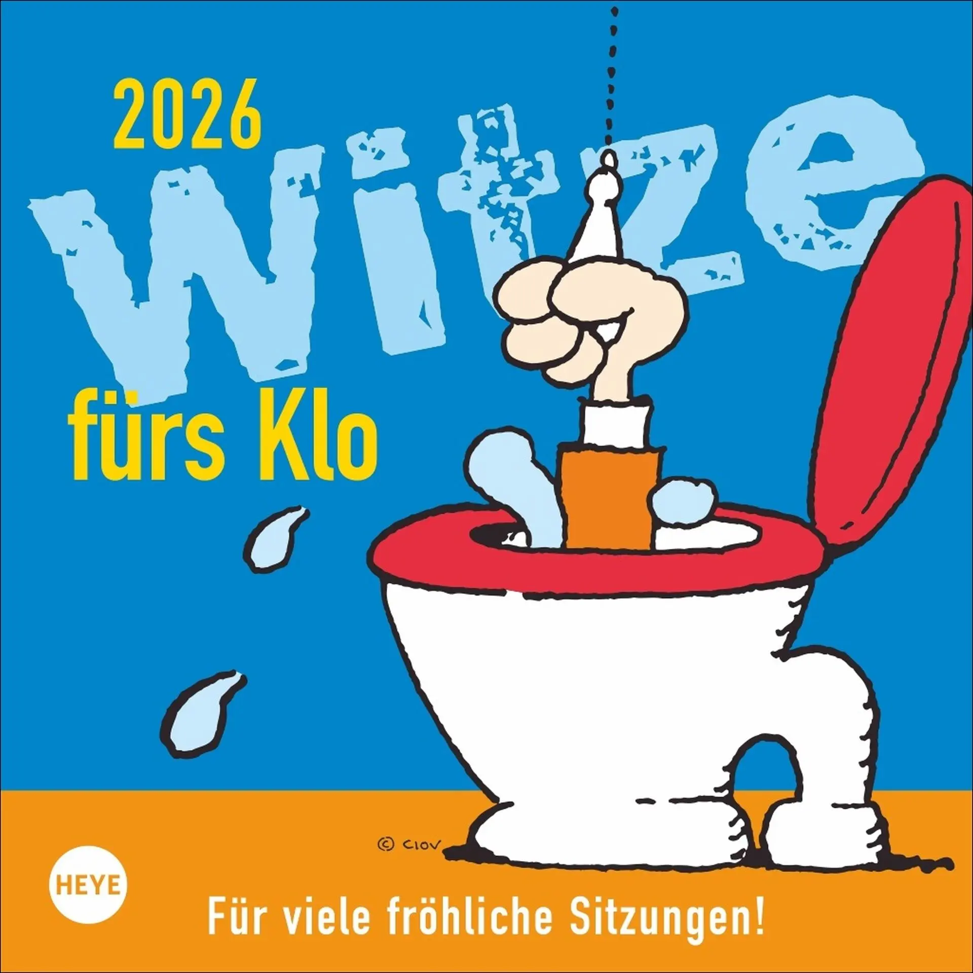 Cover: 9783756409556 | Witze fürs Klo Kalender 2026 | Kalender | Spiralbindung | 58 S. | 2026