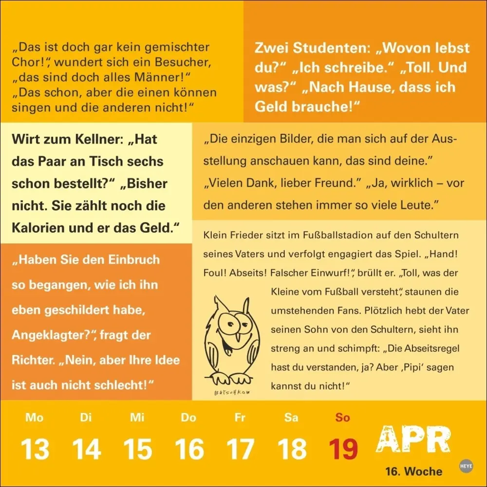 Bild: 9783756409556 | Witze fürs Klo Kalender 2026 | Kalender | Spiralbindung | 58 S. | 2026