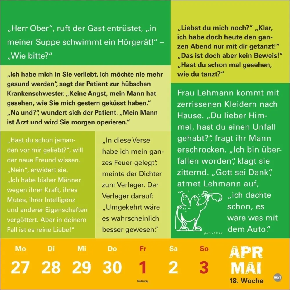 Bild: 9783756409556 | Witze fürs Klo Kalender 2026 | Kalender | Spiralbindung | 58 S. | 2026