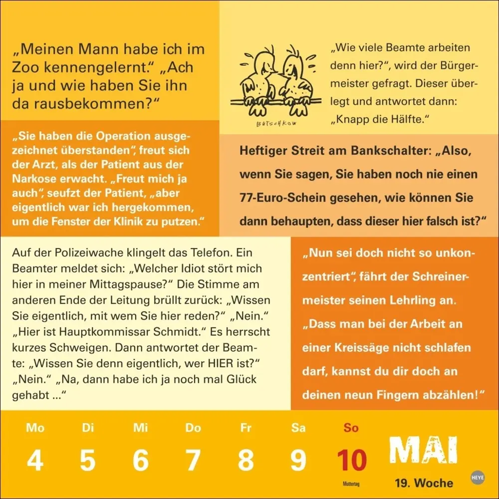 Bild: 9783756409556 | Witze fürs Klo Kalender 2026 | Kalender | Spiralbindung | 58 S. | 2026