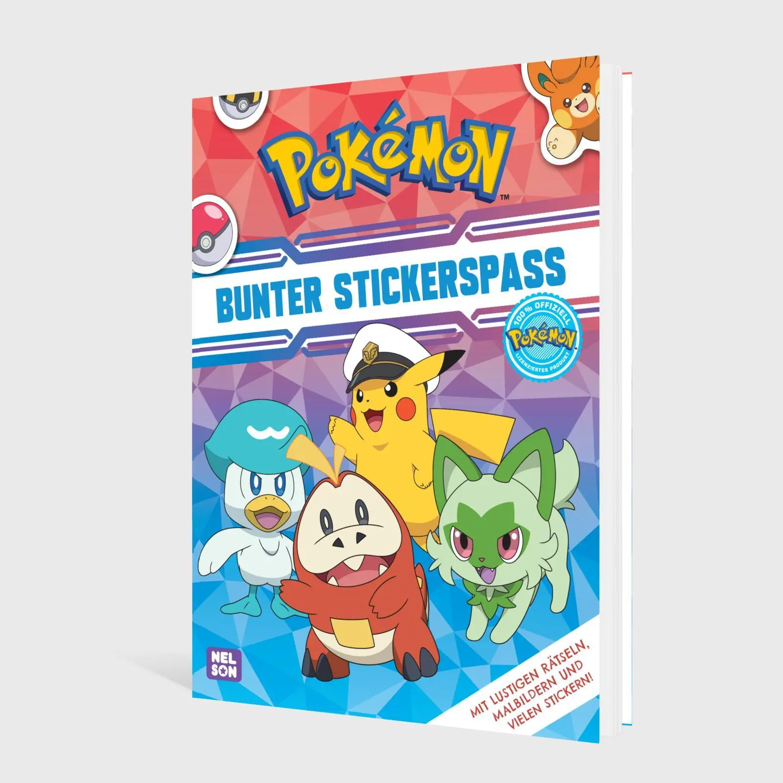 Bild: 9783845129556 | Pokémon Activity-Buch: Bunter Stickerspaß | Taschenbuch | 24 S. | 2025
