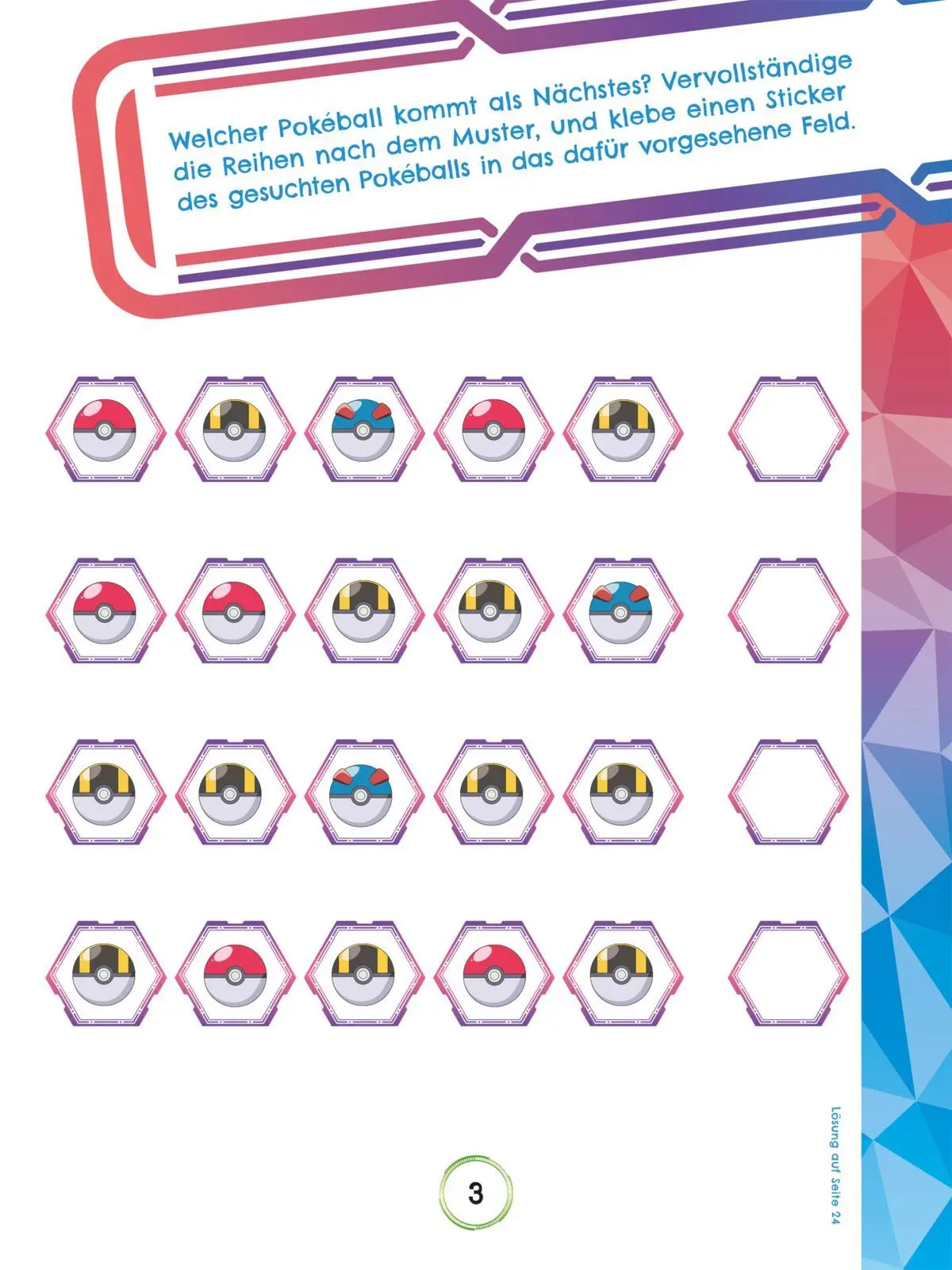 Bild: 9783845129556 | Pokémon Activity-Buch: Bunter Stickerspaß | Taschenbuch | 24 S. | 2025