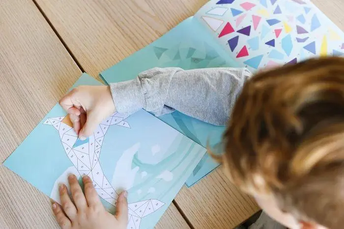 Bild: 7640409429656 | Sticker Painting Buch Ocean (MQ3) | Herausgegeben von ARTISTA | Spiel