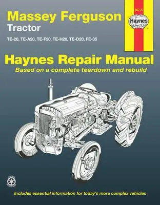 Cover: 9781563929656 | Massey Ferguson Tractor Haynes Repair Manual (AUS) | Haynes Publishing
