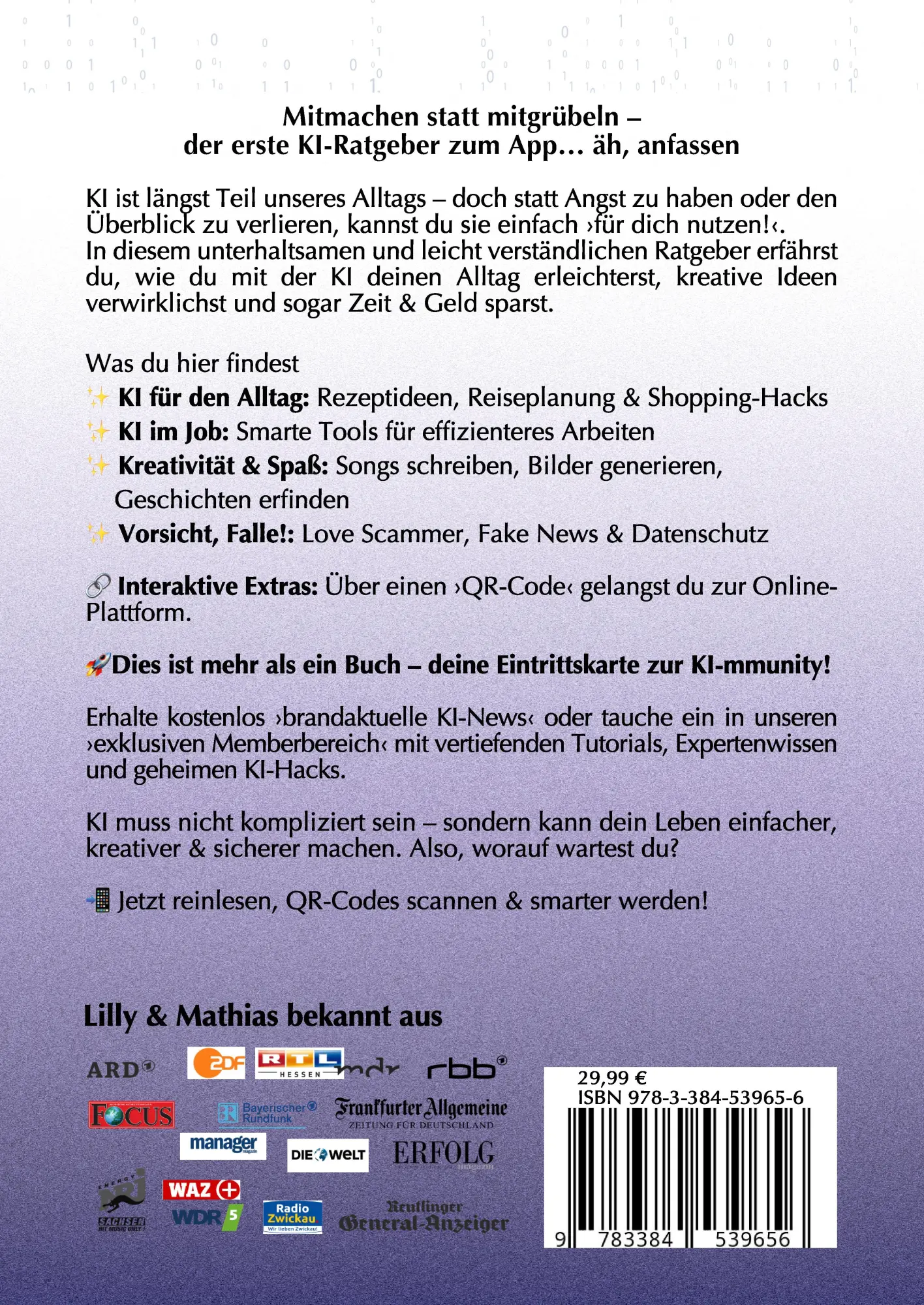Rückseite: 9783384539656 | KI-doof - Der weltweit erste interaktive KI-Ratgeber -...