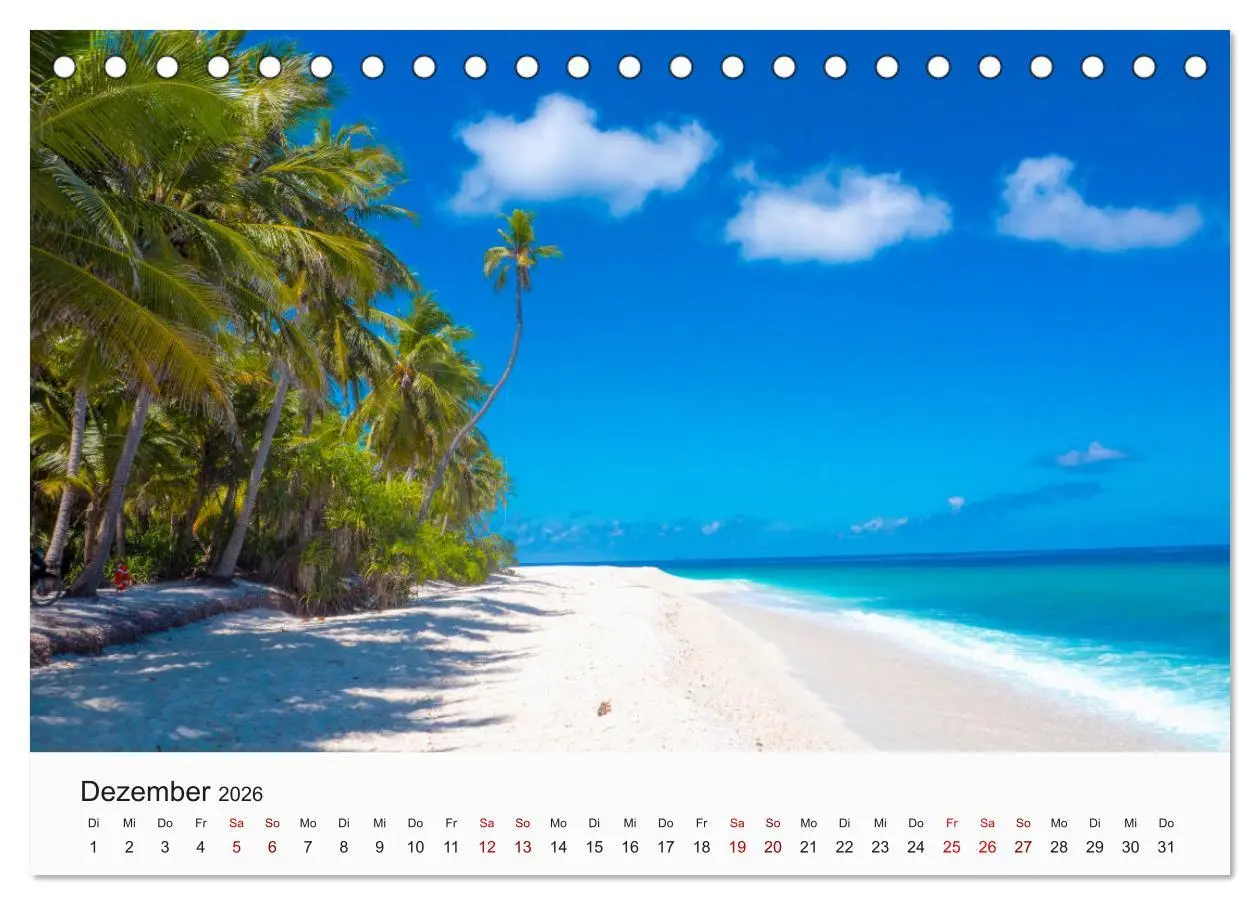 Bild: 9783457729656 | Hawaii - Sommer, Sonne, Urlaub (Tischkalender 2026 DIN A5 quer),...