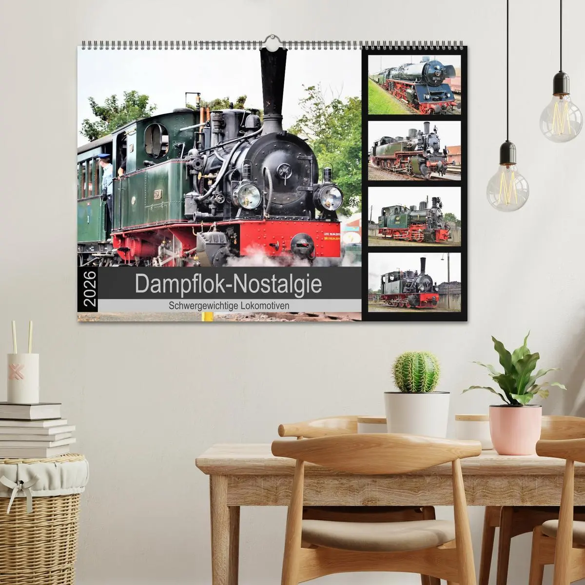 Bild: 9783457899656 | Dampflok-Nostalgie - 2026 schwergewichtige Lokomotiven...