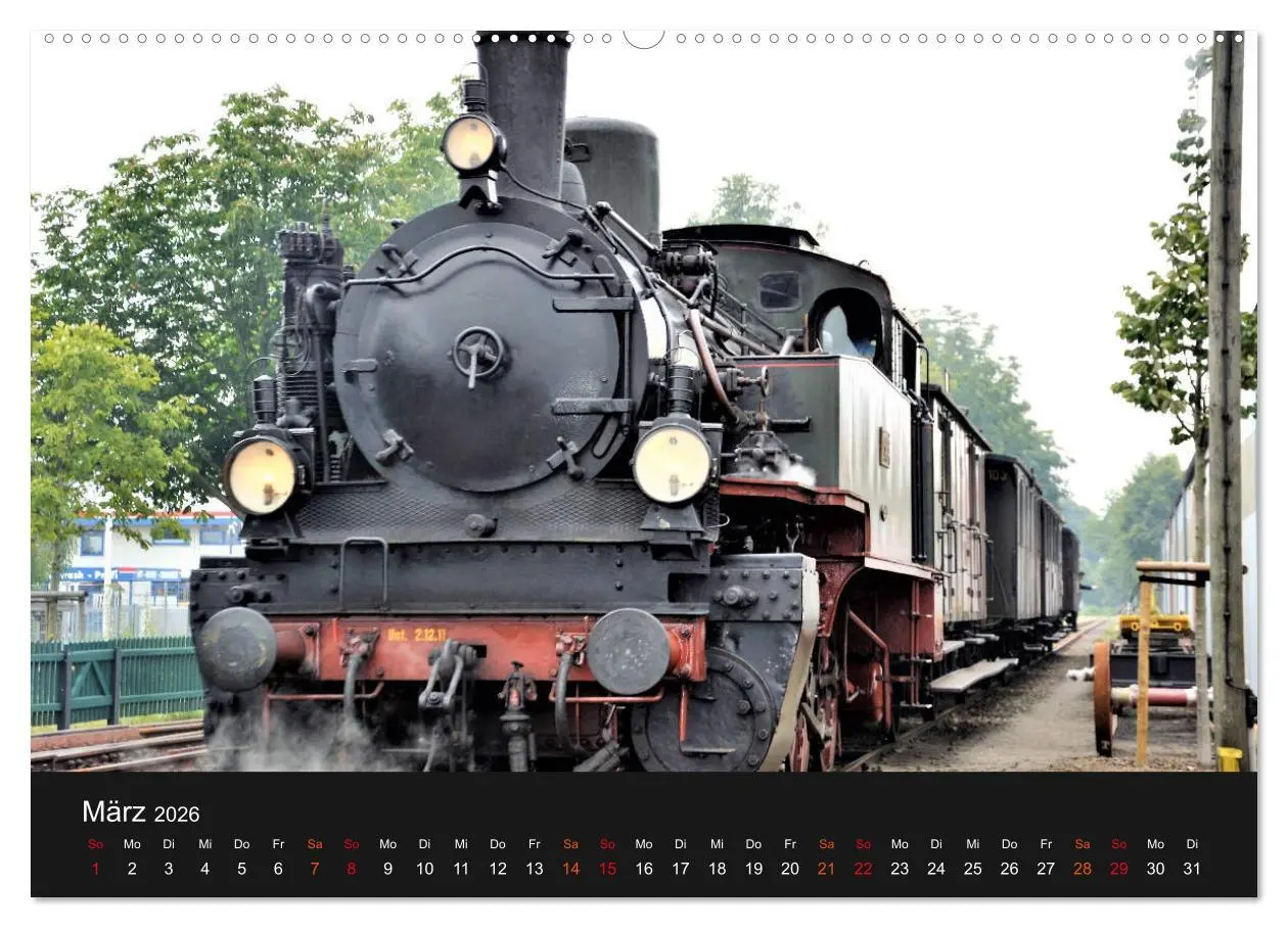 Bild: 9783457899656 | Dampflok-Nostalgie - 2026 schwergewichtige Lokomotiven...
