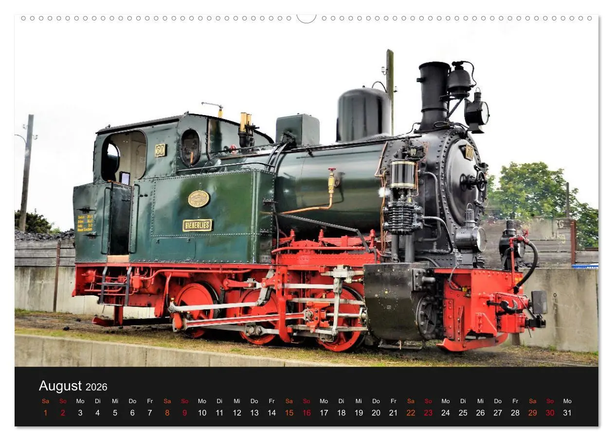 Bild: 9783457899656 | Dampflok-Nostalgie - 2026 schwergewichtige Lokomotiven...