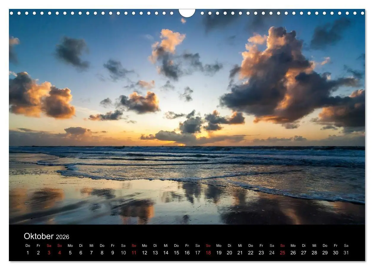 Bild: 9783516129656 | Faszination Meer und Wolken (Wandkalender 2026 DIN A3 quer),...