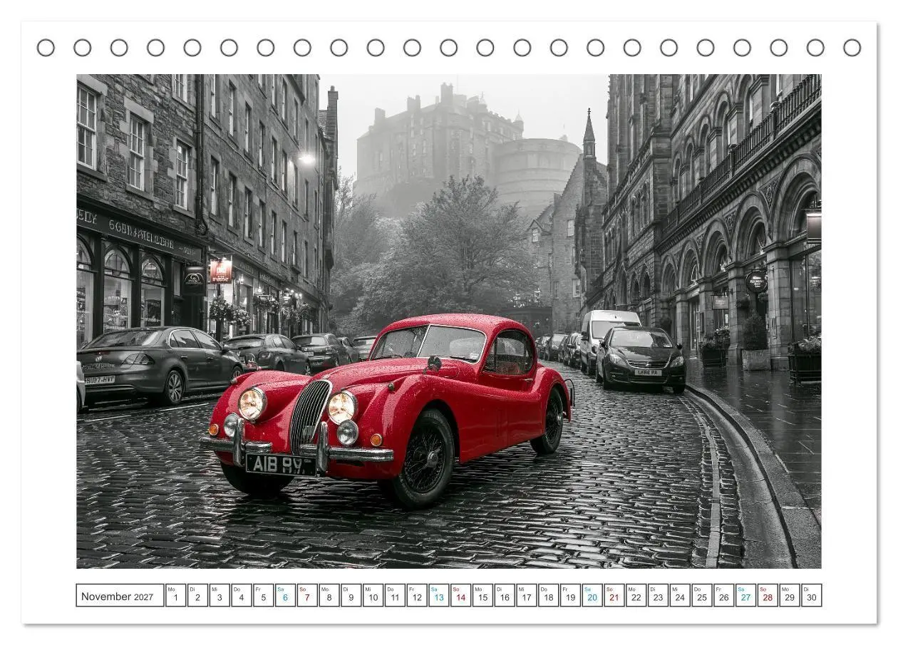 Bild: 9783594279656 | Fernweh in Rot (Tischkalender 2027 DIN A5 quer), CALVENDO...