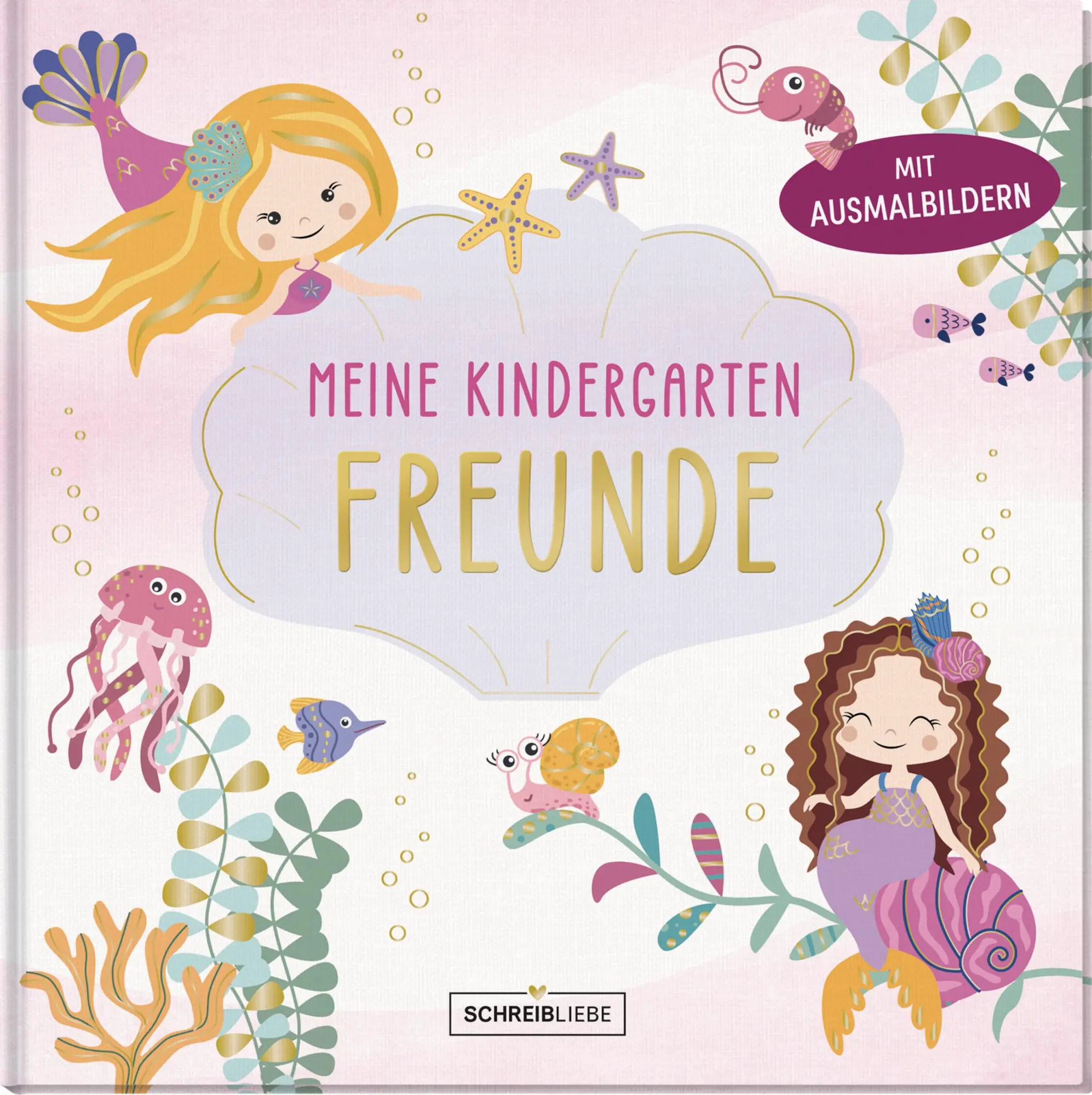 Cover: 9783731889656 | Kindergarten Freundebuch Meerjungfrau | Verlag Korsch | Buch | 36 S.