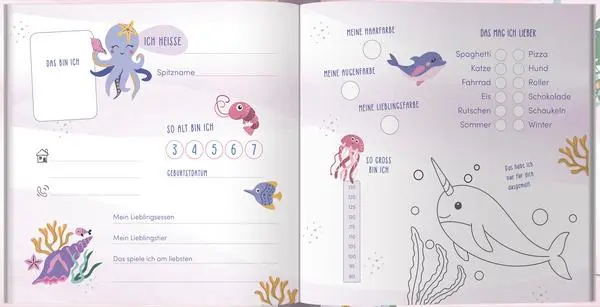 Bild: 9783731889656 | Kindergarten Freundebuch Meerjungfrau | Verlag Korsch | Buch | 36 S.