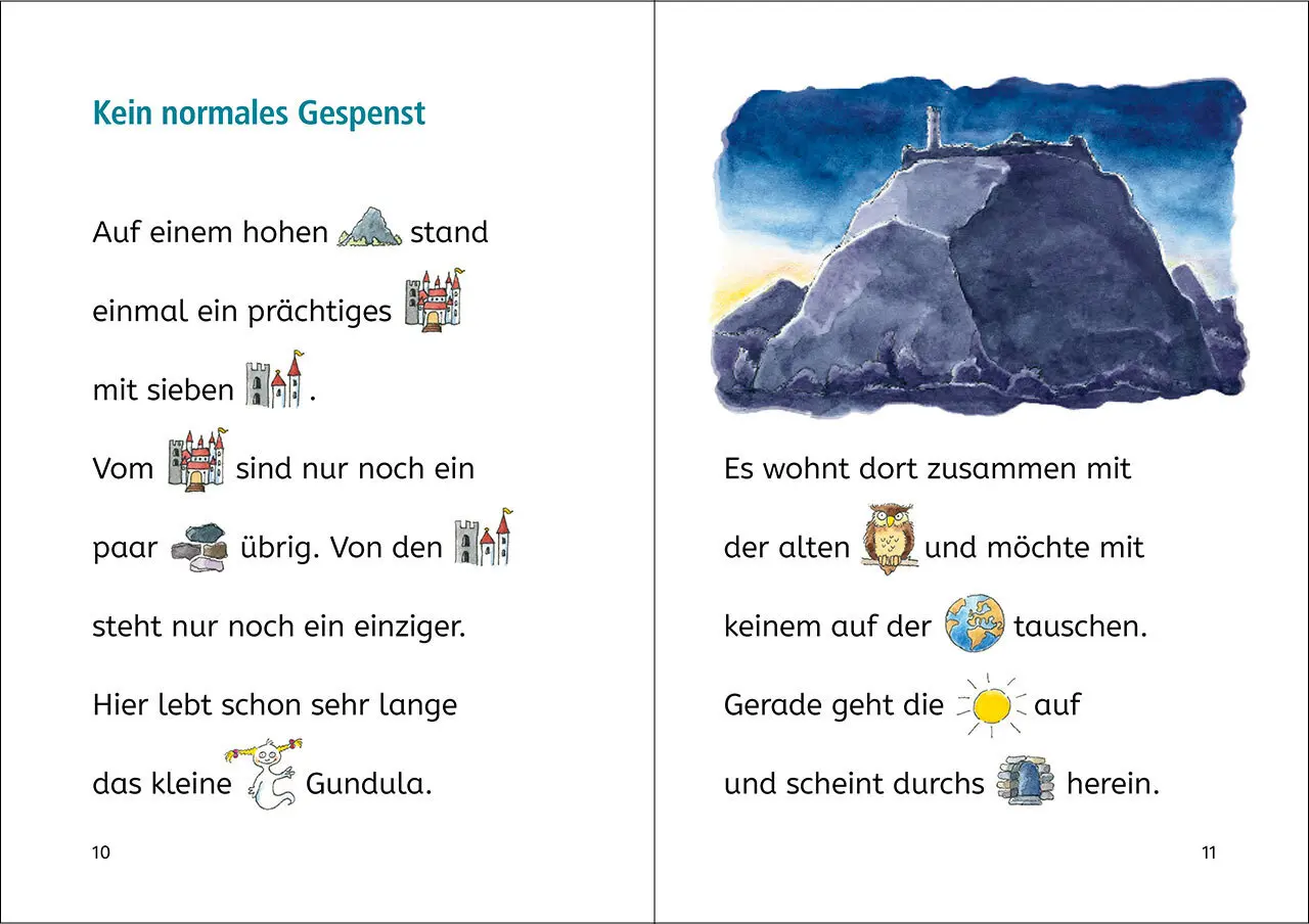 Rückseite: 9783743219656 | Lesenlernen in 3 Schritten - Die schönsten Gruselgeschichten | Buch