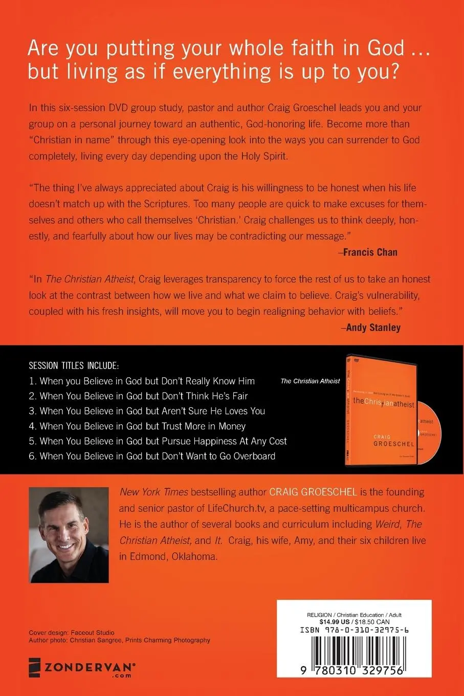 Rückseite: 9780310329756 | Christian Atheist Bible Study Participant's Guide Softcover | Buch