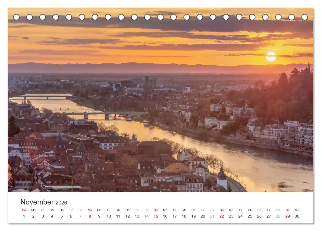 Bild: 9783457269756 | Heidelberg im Fokus (Tischkalender 2026 DIN A5 quer), CALVENDO...
