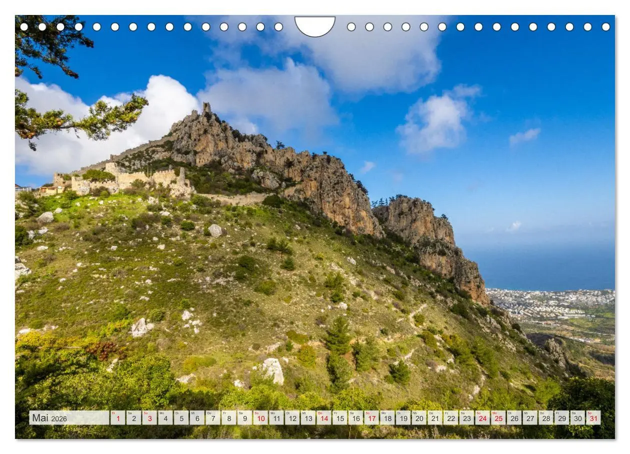 Bild: 9783457339756 | Urlaubsparadies in Nordzypern (Wandkalender 2026 DIN A4 quer),...
