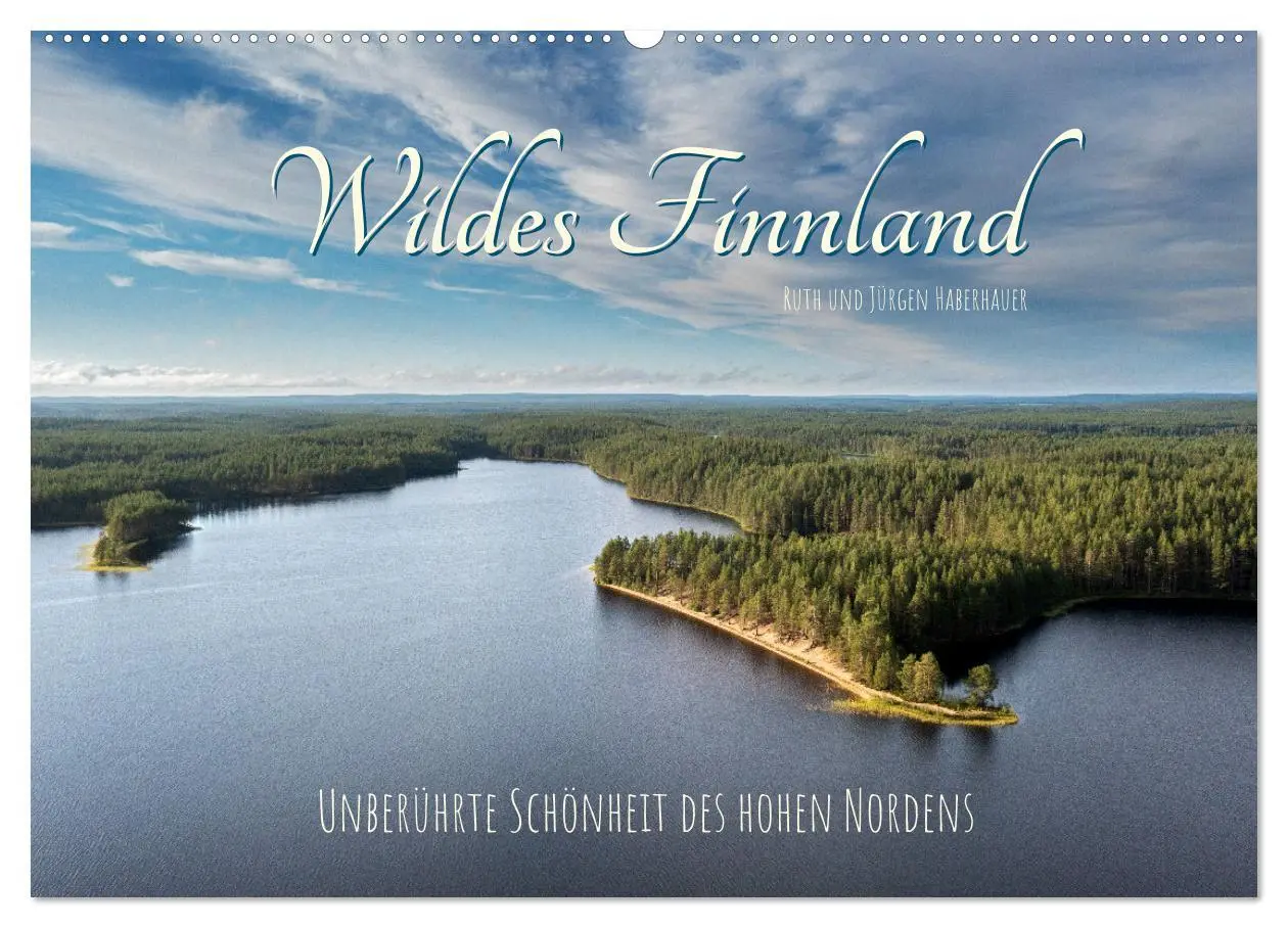 Cover: 9783457409756 | Wildes Finnland (Wandkalender 2026 DIN A2 quer), CALVENDO...