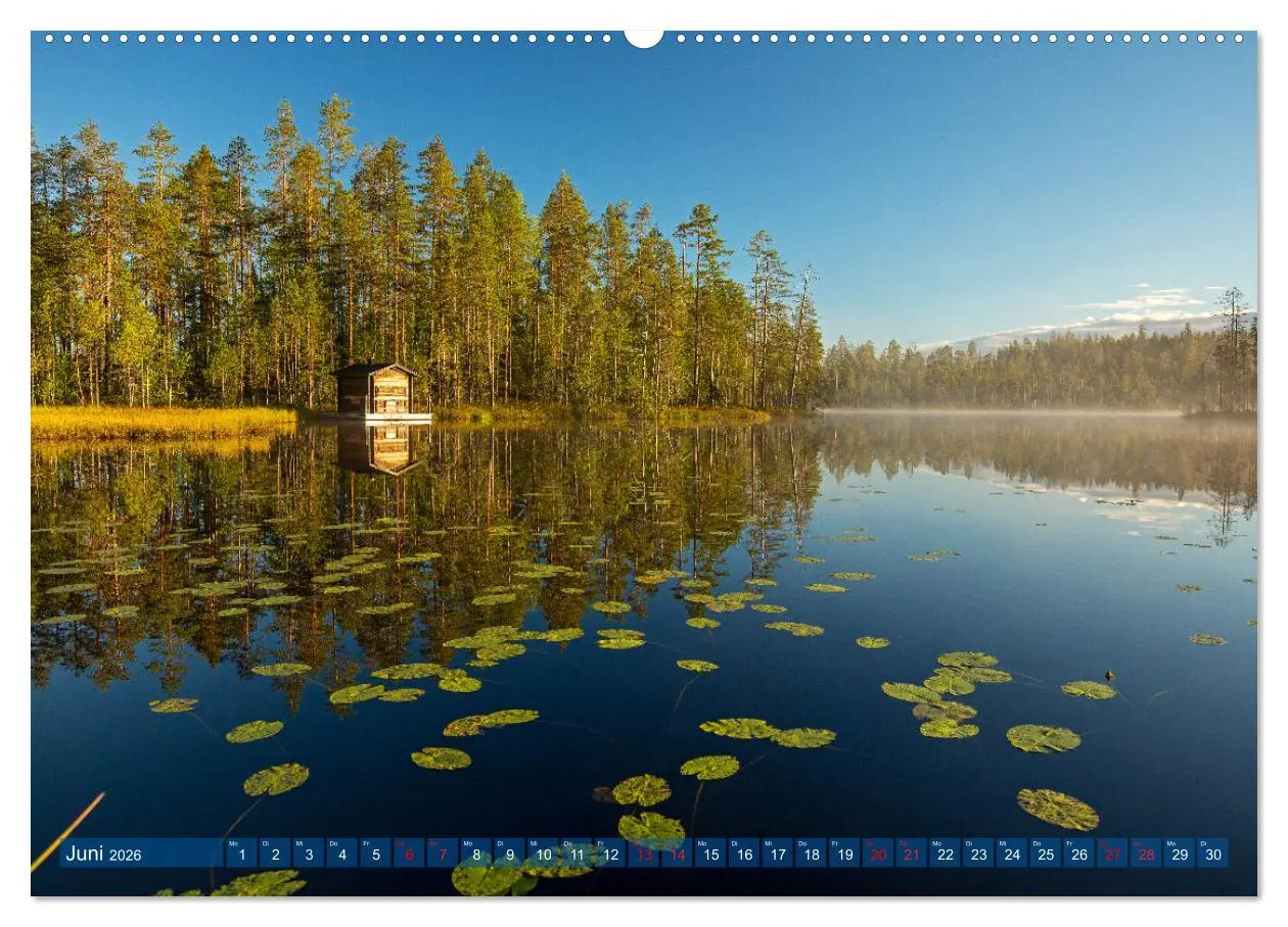 Bild: 9783457409756 | Wildes Finnland (Wandkalender 2026 DIN A2 quer), CALVENDO...