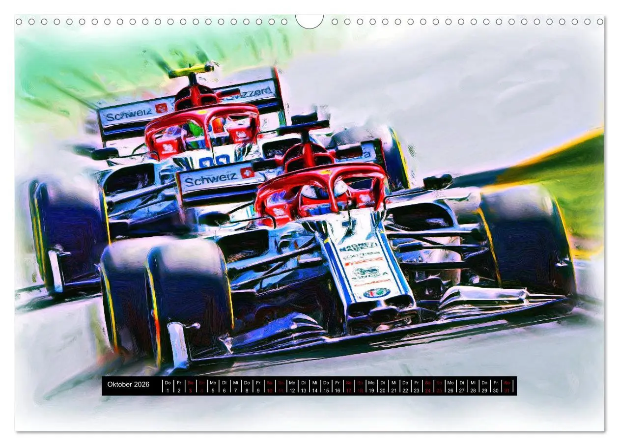 Bild: 9783457649756 | Italienische Autofreuden (Wandkalender 2026 DIN A3 quer), CALVENDO...