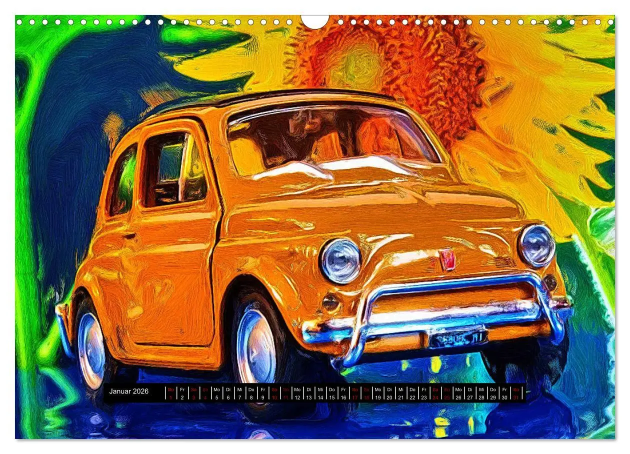Bild: 9783457649756 | Italienische Autofreuden (Wandkalender 2026 DIN A3 quer), CALVENDO...