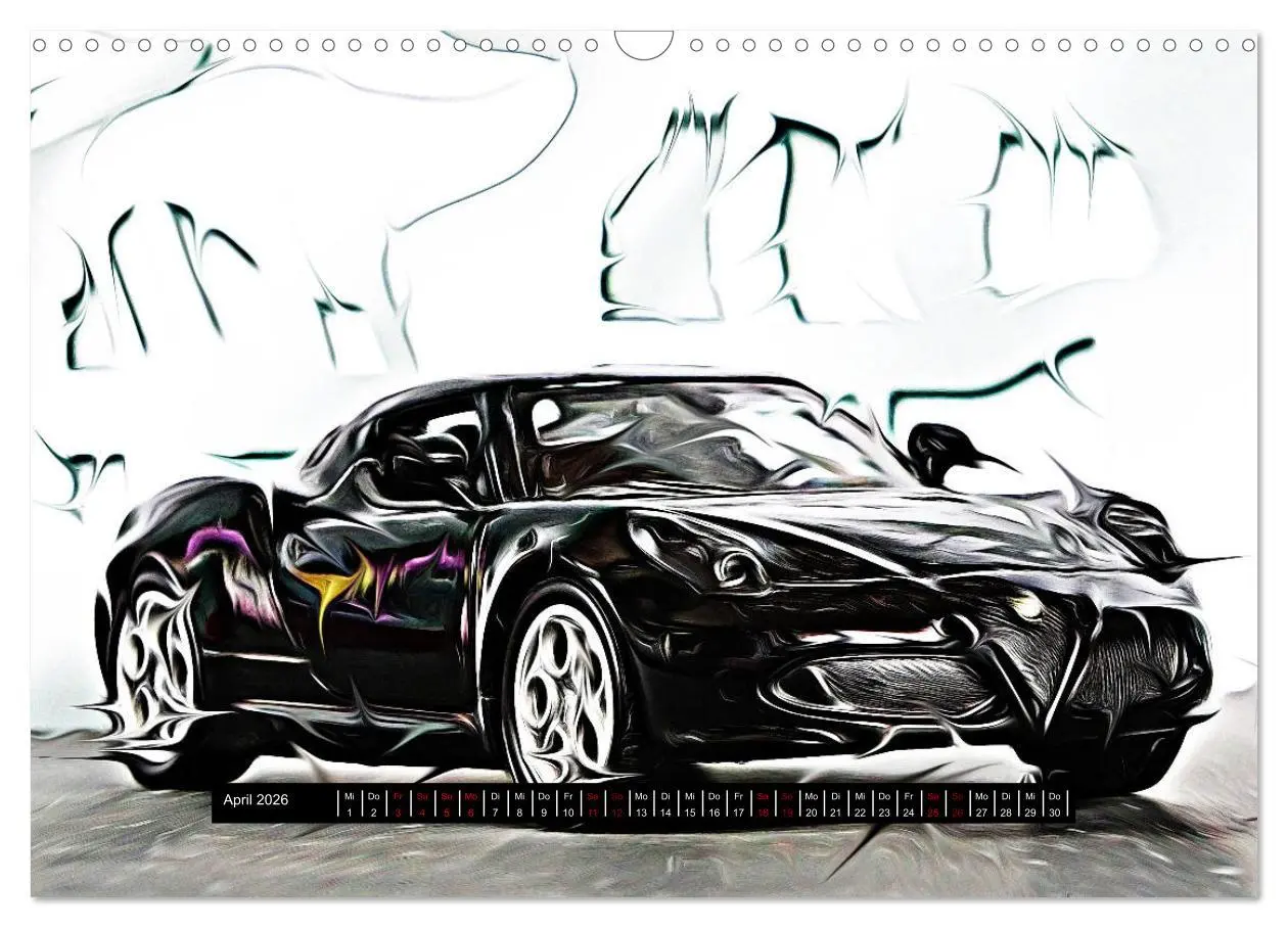 Bild: 9783457649756 | Italienische Autofreuden (Wandkalender 2026 DIN A3 quer), CALVENDO...