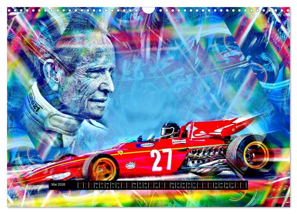 Bild: 9783457649756 | Italienische Autofreuden (Wandkalender 2026 DIN A3 quer), CALVENDO...