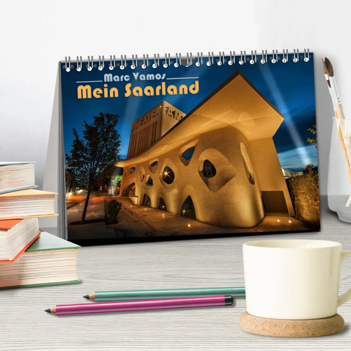 Bild: 9783457889756 | Marc Vamos - Mein Saarland (Tischkalender 2026 DIN A5 quer),...