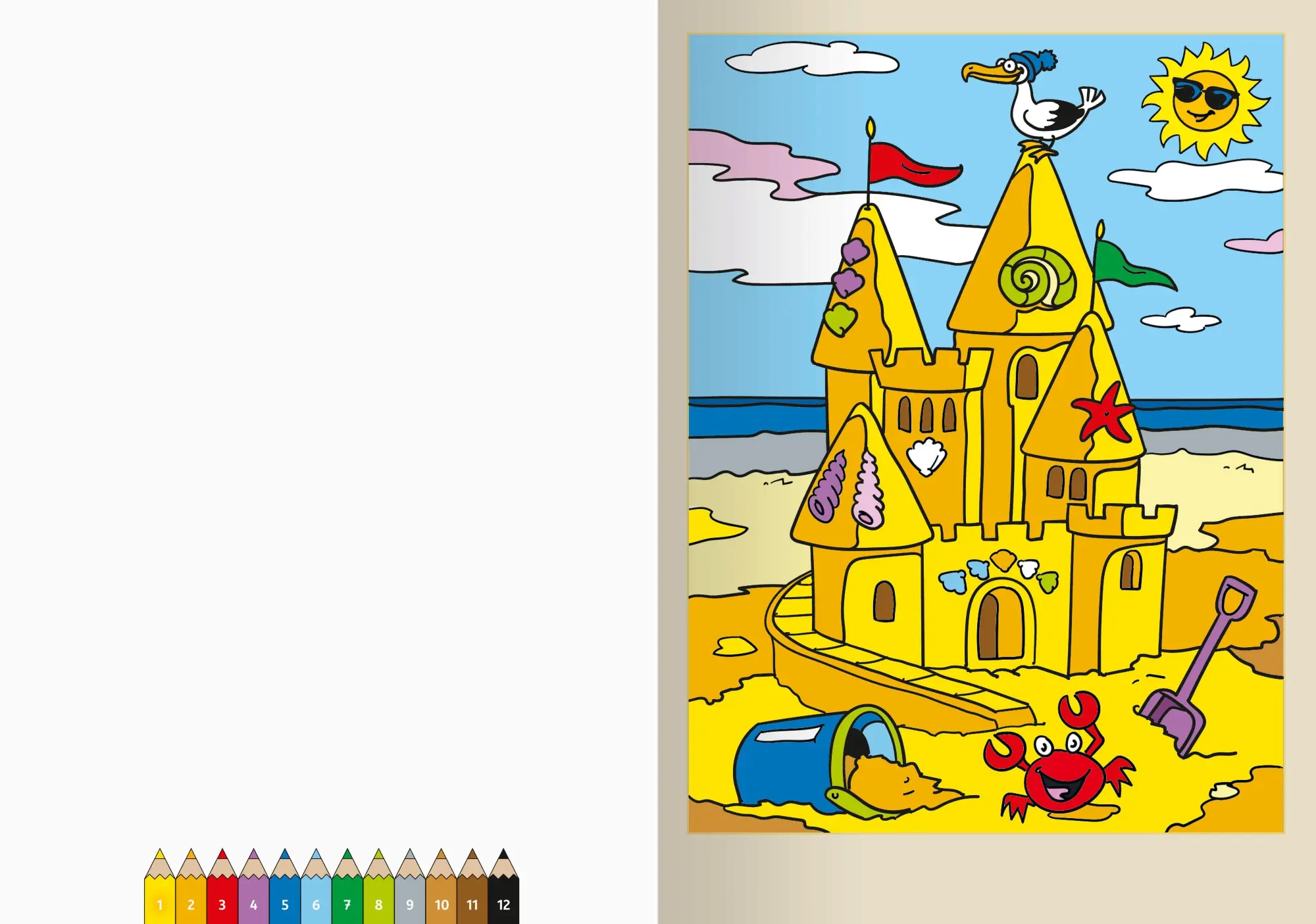 Bild: 9783473489756 | Ravensburger Malen nach Zahlen ab 7 Jahren Ferien - 48 Motive -...