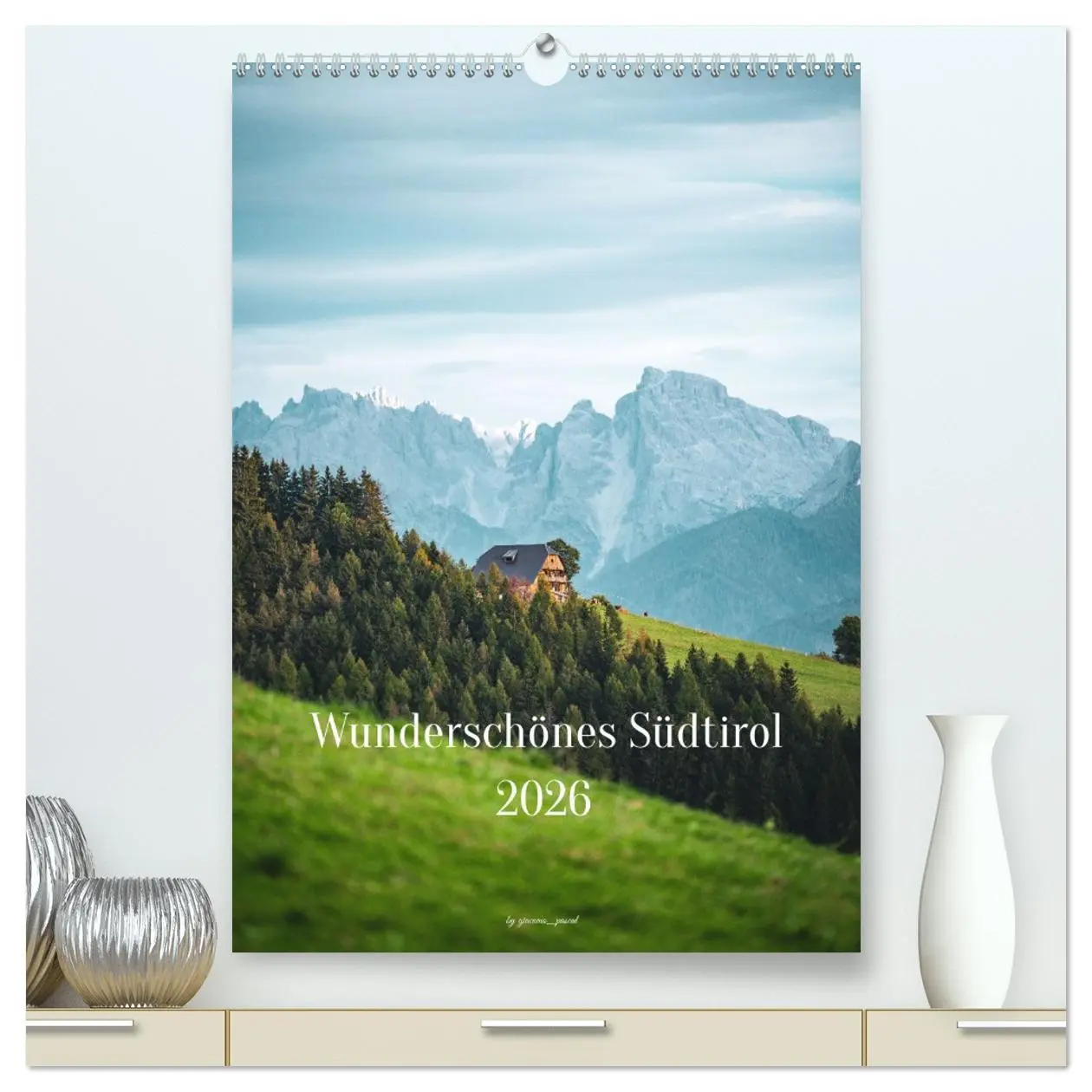 Cover: 9783516289756 | Wunderschönes Südtirol 2026 (hochwertiger Premium Wandkalender 2026...