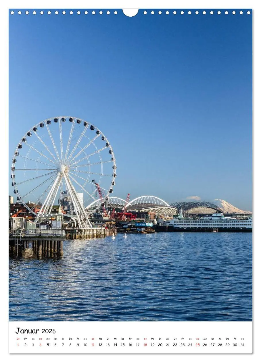 Bild: 9783516429756 | Seattle - Moderne Stadt des Nordwestens (Wandkalender 2026 DIN A3...