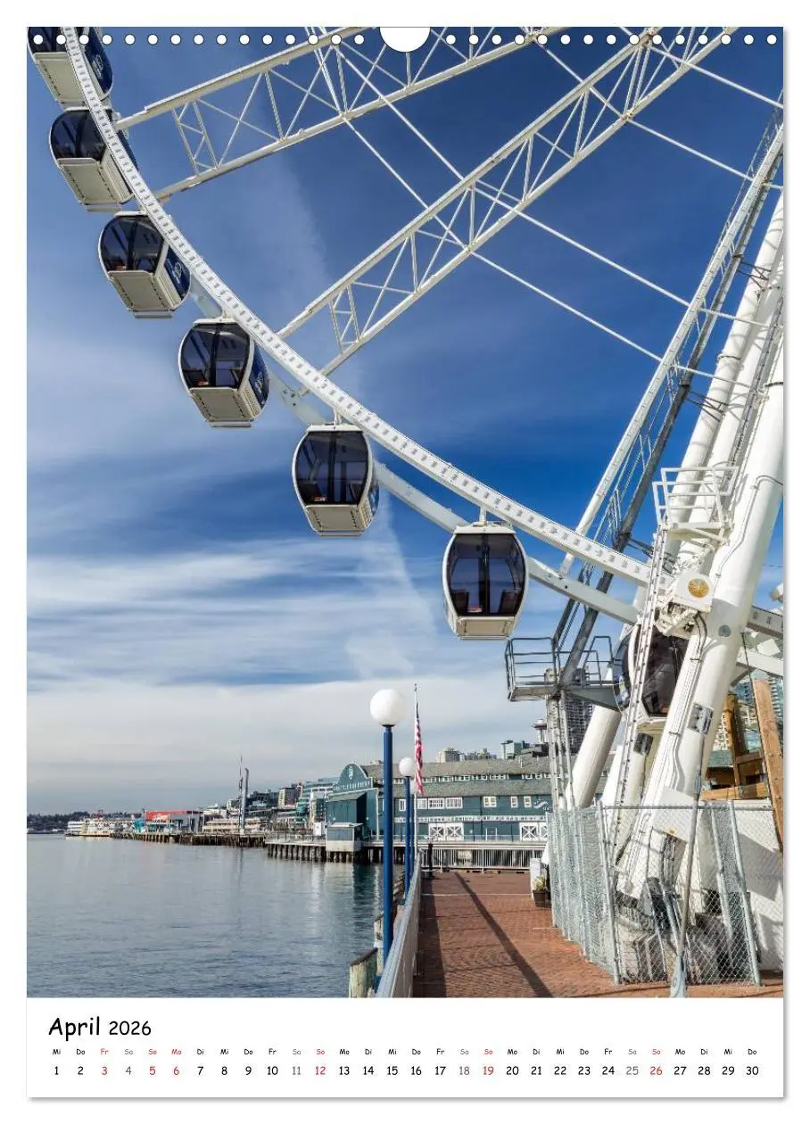 Bild: 9783516429756 | Seattle - Moderne Stadt des Nordwestens (Wandkalender 2026 DIN A3...