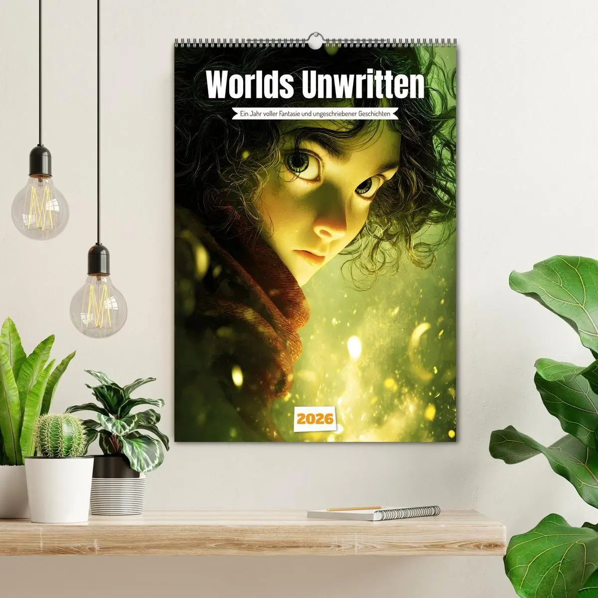 Bild: 9783516739756 | Worlds Unwritten (Wandkalender 2026 DIN A2 hoch), CALVENDO...