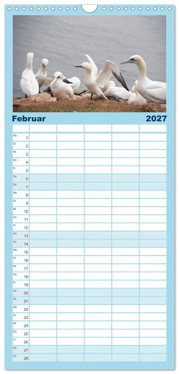 Bild: 9783594339756 | Familienplaner 2027 - Helgoland - idyllische Nordseeinsel mit 5...
