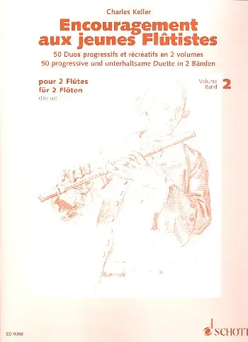 Cover: 9790001129756 | Encouragement aux jeunes Flûtistes op. 62 Band 2 für 2 Flöten...